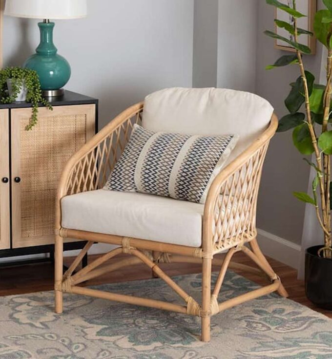 Patsy Natural Rattan Armchair